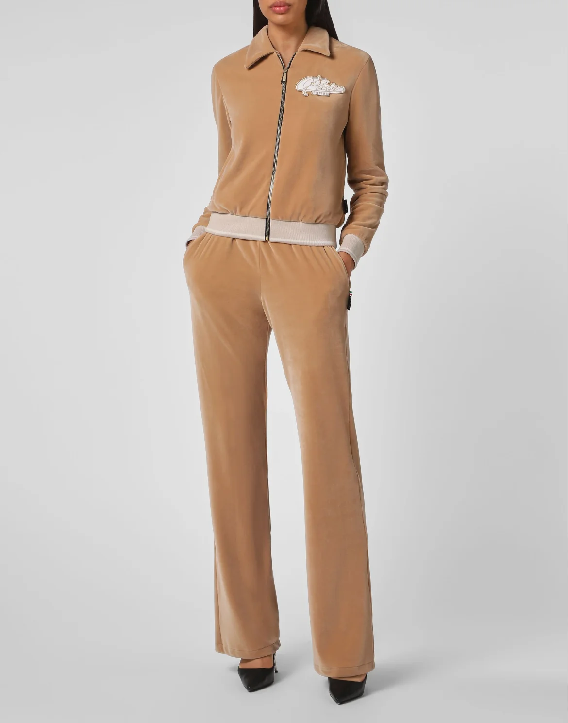 Jogging tracksuit:Top/Trousers, цвет: Бежевый