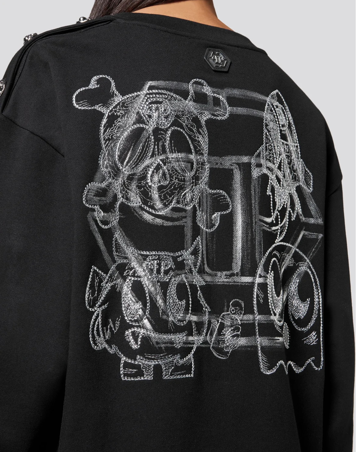 Roundneck Oversize, цвет: Черный