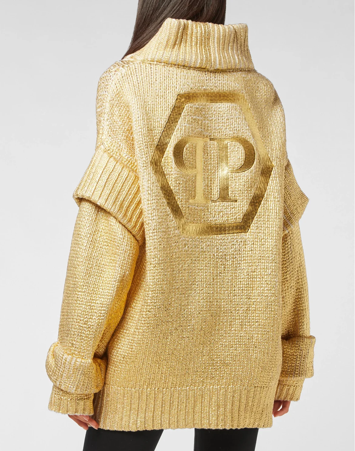 Maxi Pullover Hexagon, цвет: Золотой