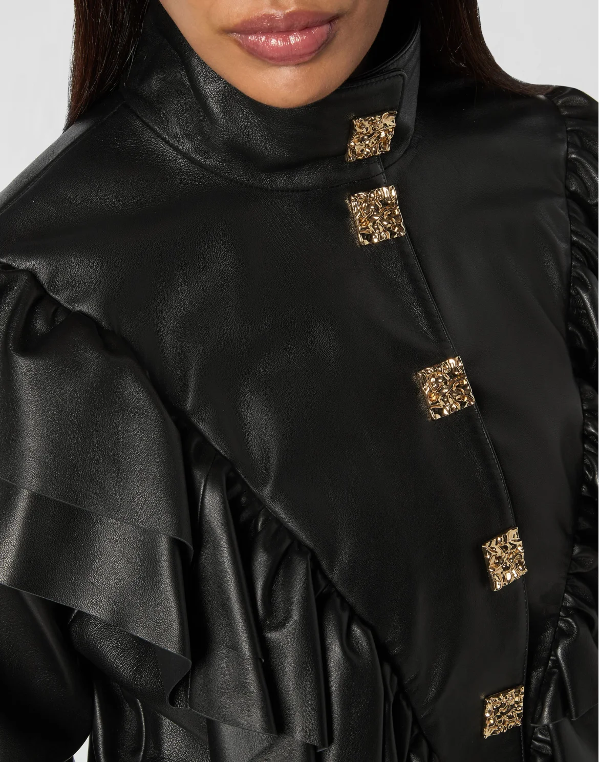 Napa Leather Bomber, цвет: Черный