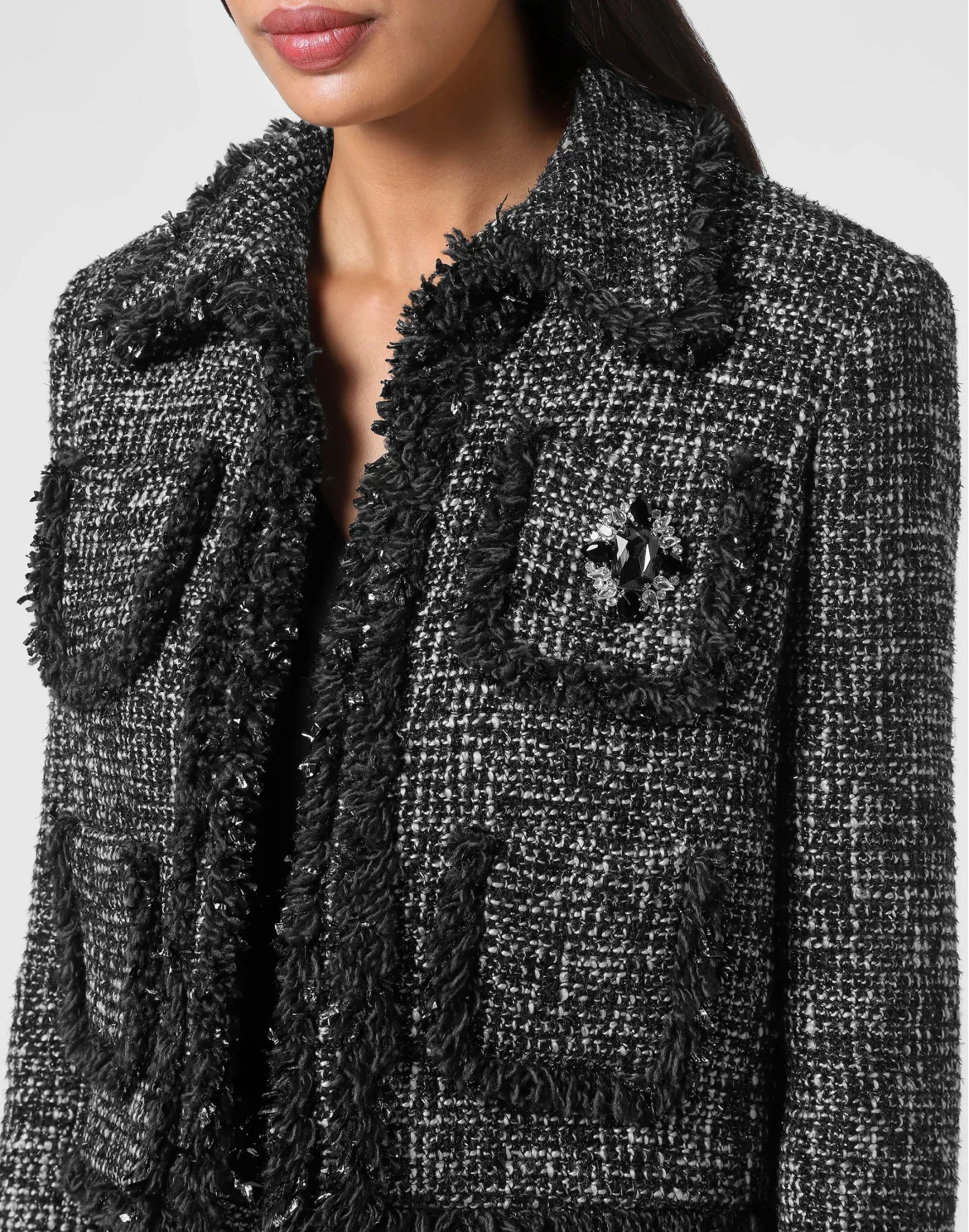 Tweed Jacket, цвет: Черный