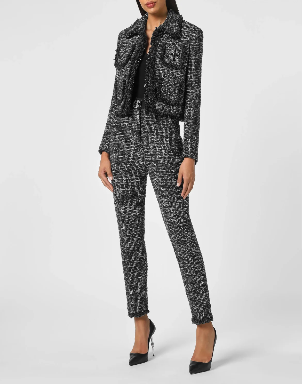 Tweed Jacket, цвет: Черный