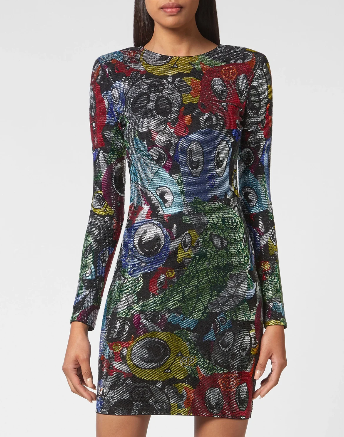 Mini Dress LS, цвет: Мультиколор