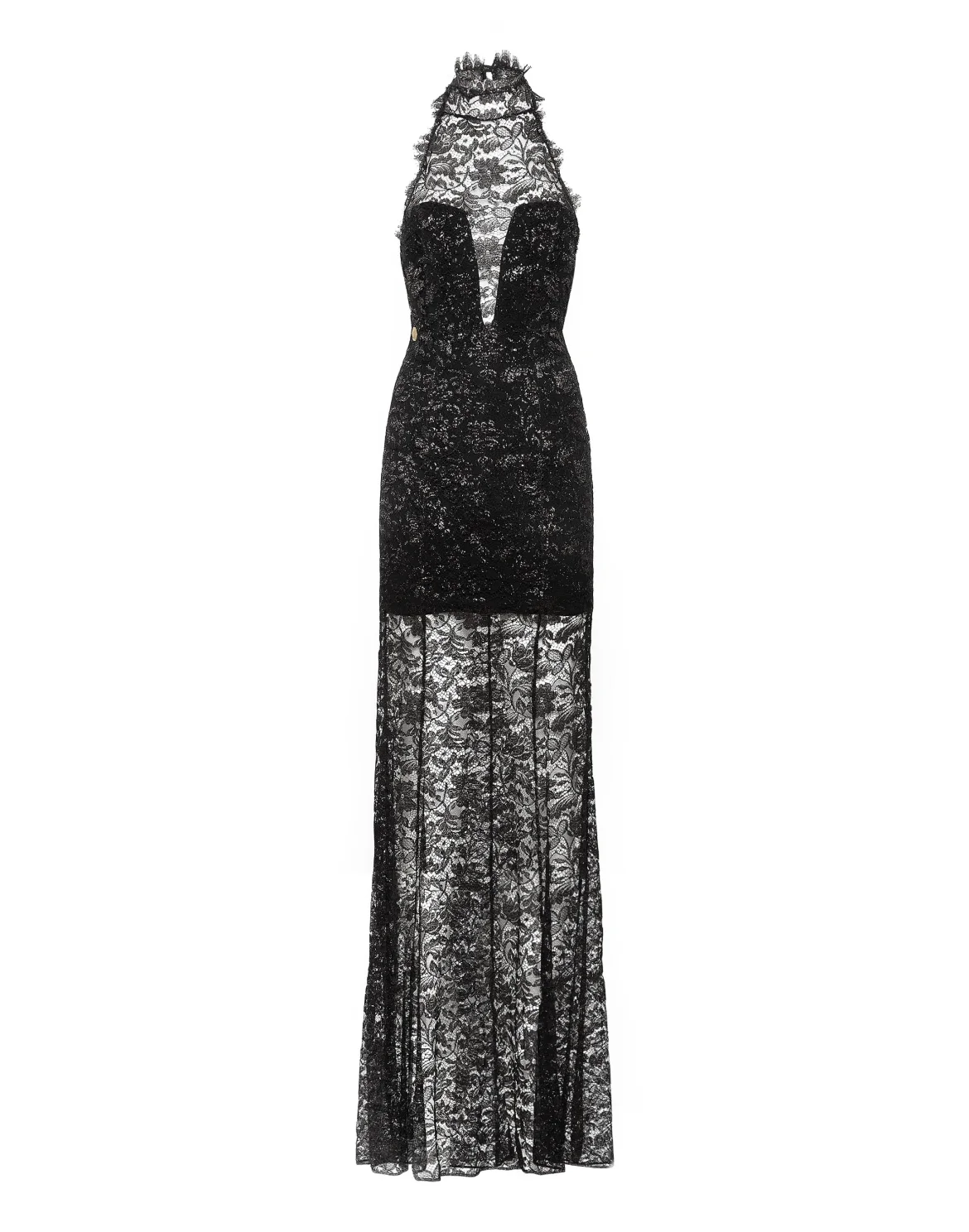 Long Dress Lace, цвет: Черный
