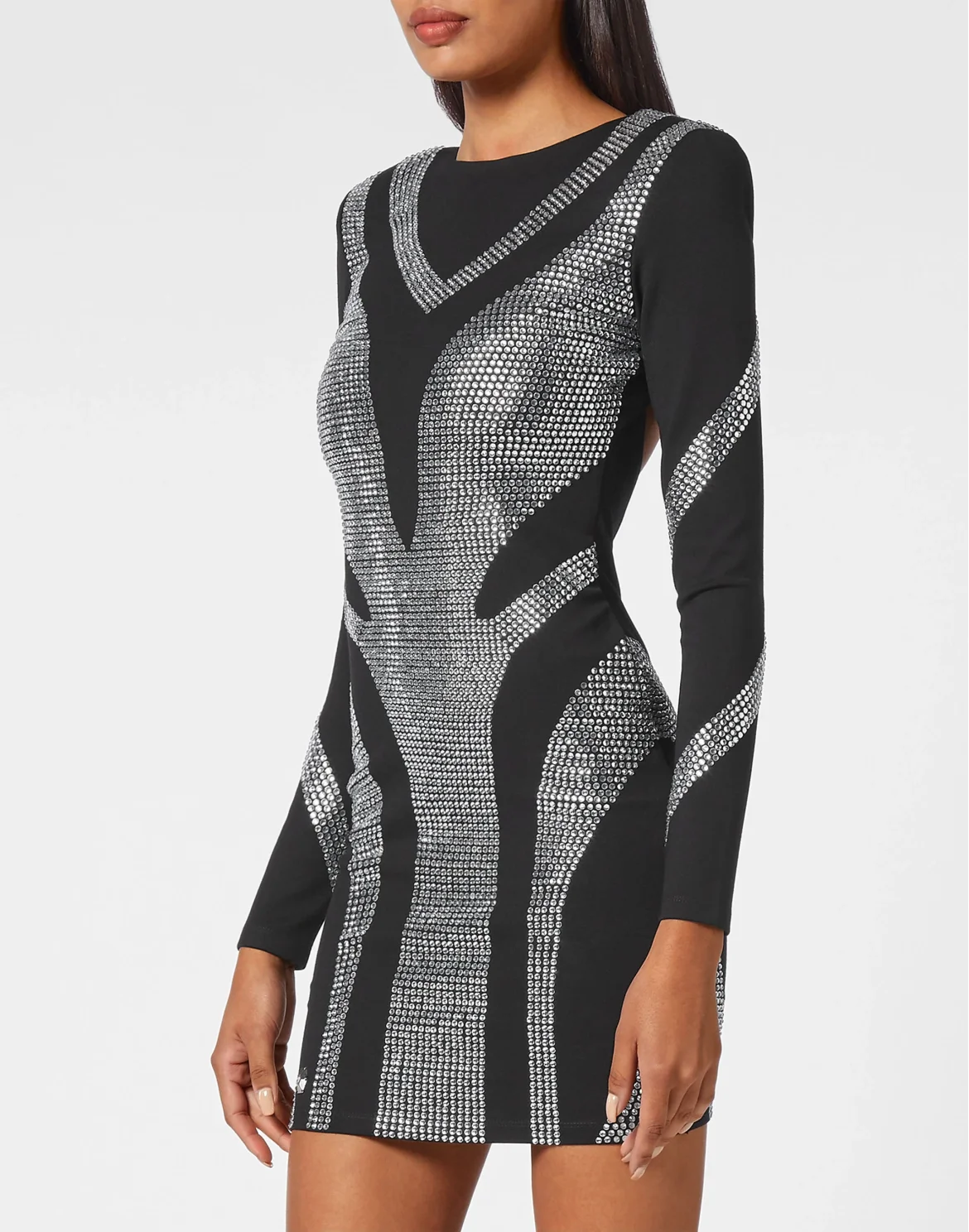 Short Dress LS Crystal, цвет: Мультиколор