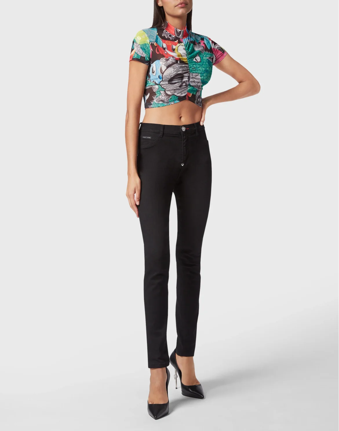 Crop Top Wrinkless, цвет: Мультиколор