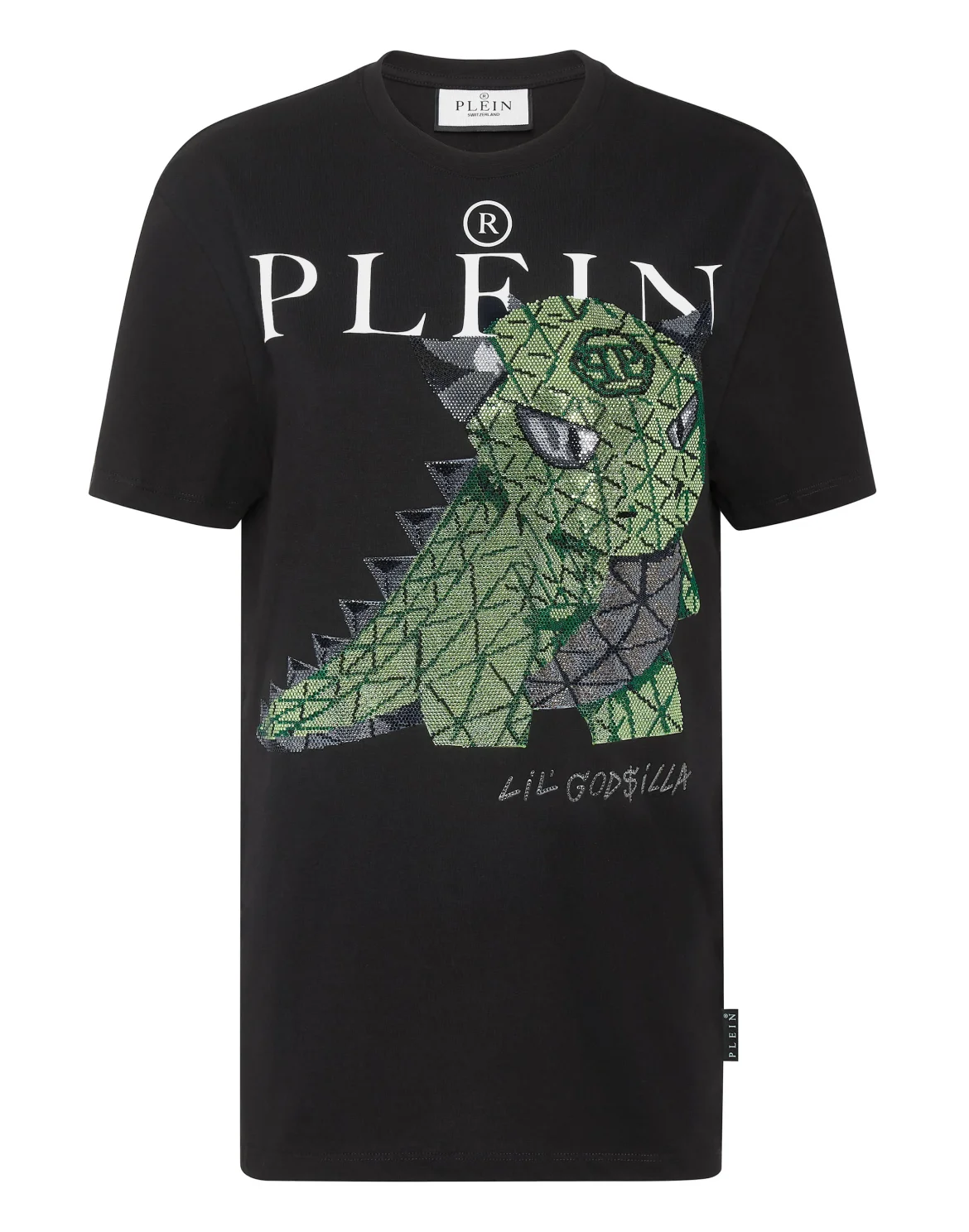 T-shirt Round Neck SS Man Fit, цвет: Черный
