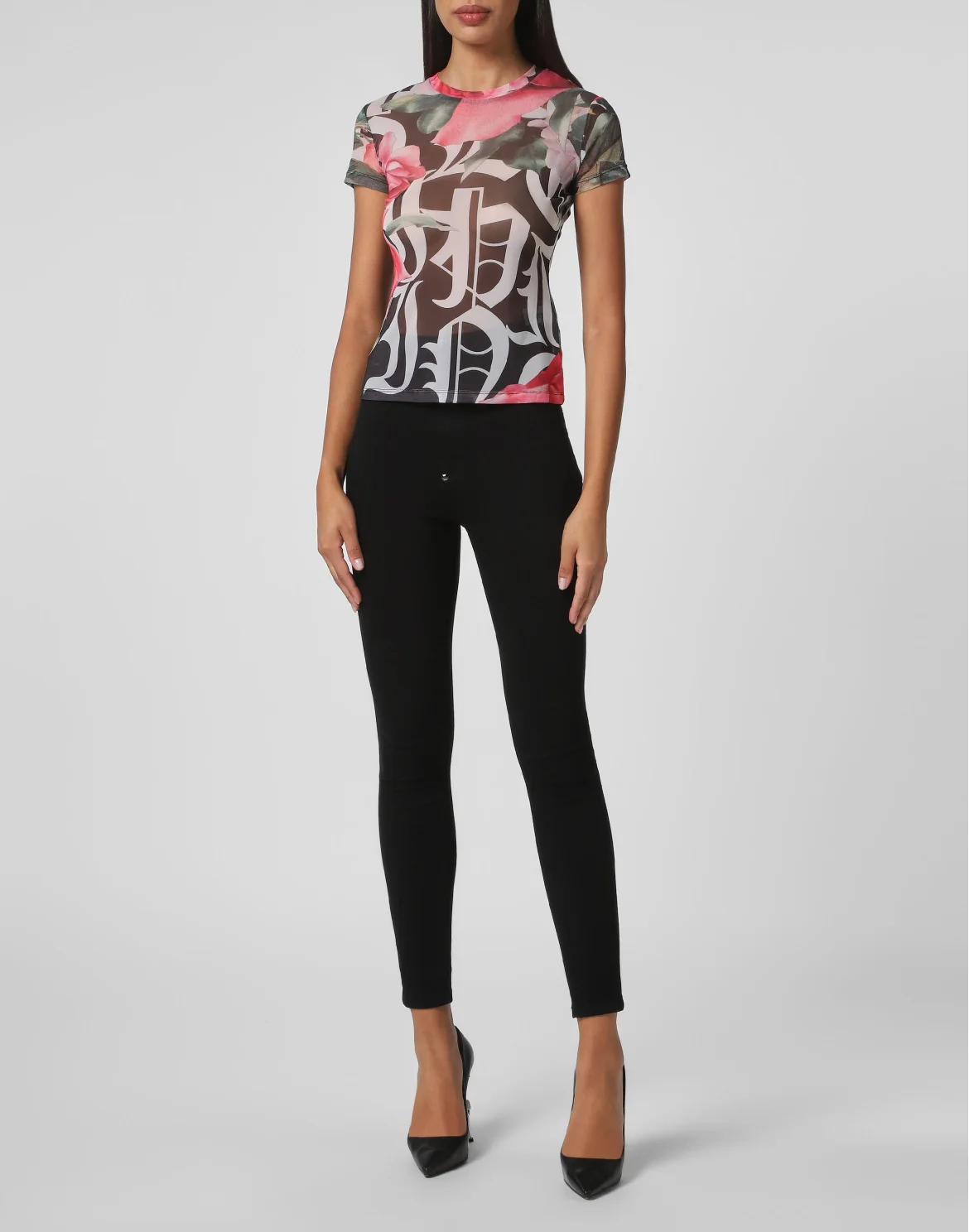 T-shirt Round Neck SS Sexy Pure Fit, цвет: Мультиколор