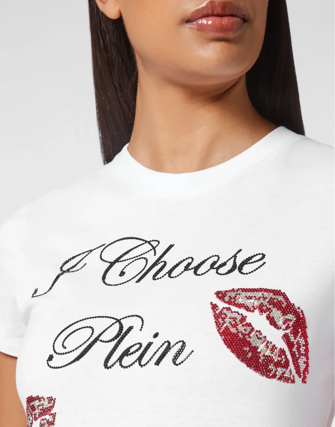 T-shirt Round Neck SS Sexy Pure Fit, цвет: Белый