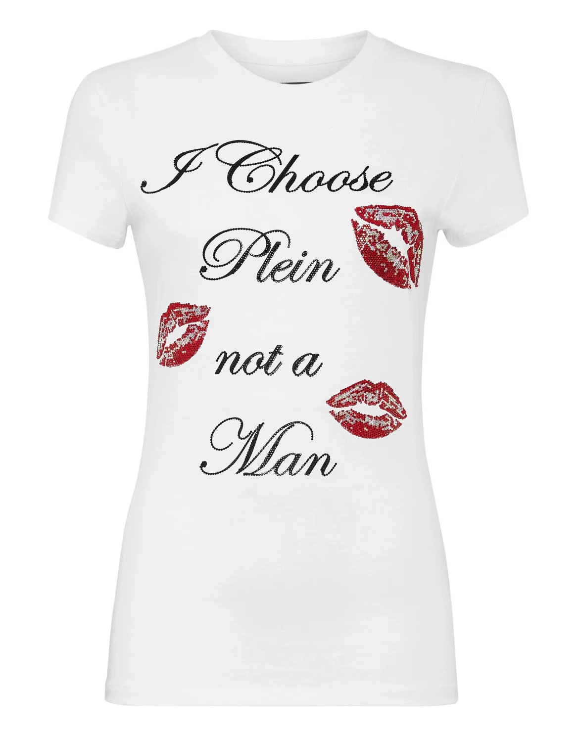T-shirt Round Neck SS Sexy Pure Fit, цвет: Белый