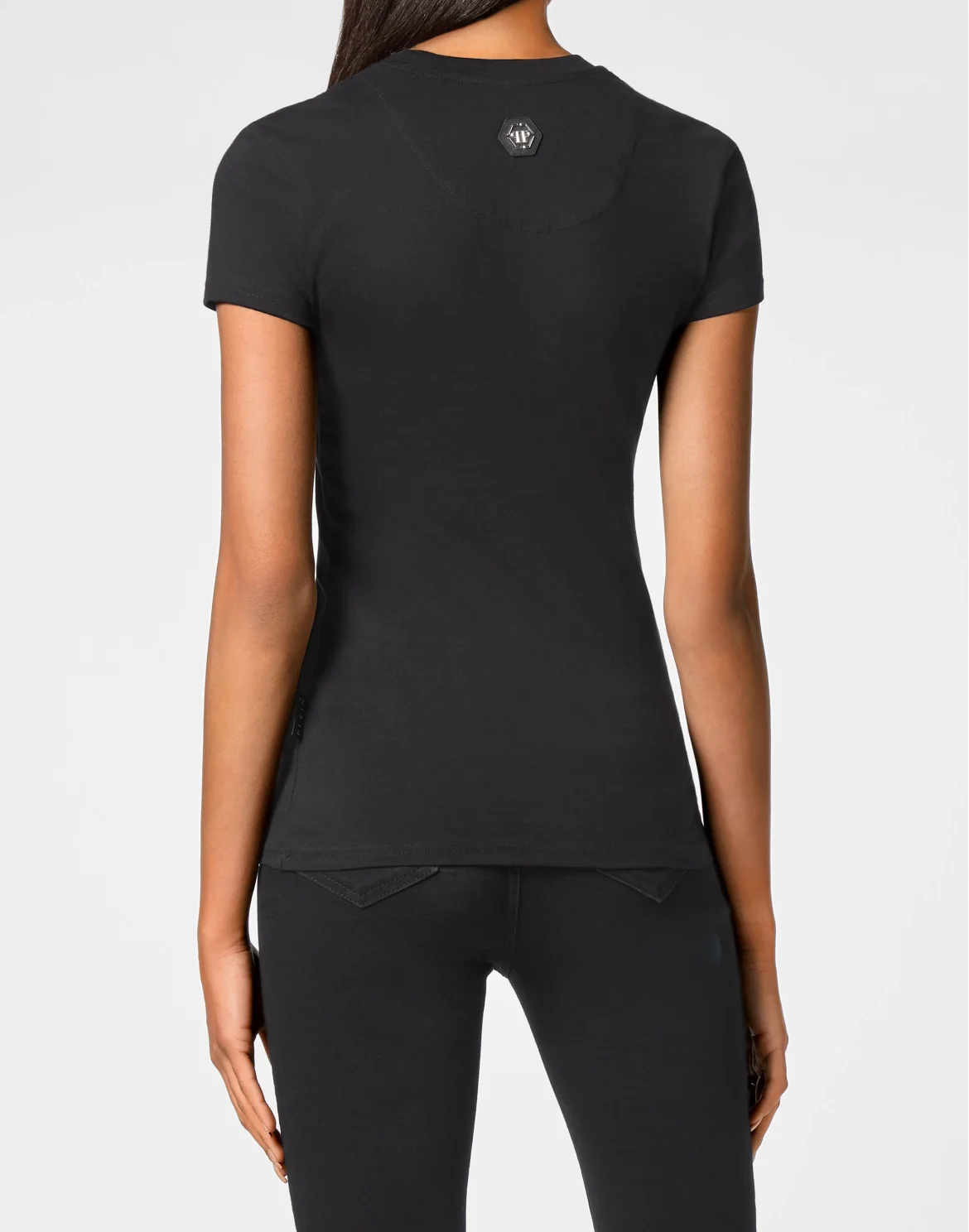 T-shirt Round Neck SS Sexy Pure Fit, цвет: Черный
