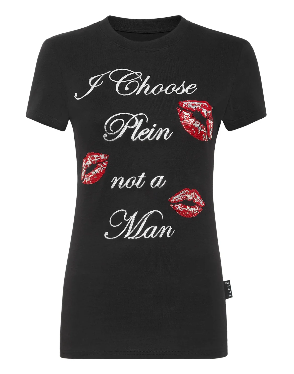 T-shirt Round Neck SS Sexy Pure Fit, цвет: Черный