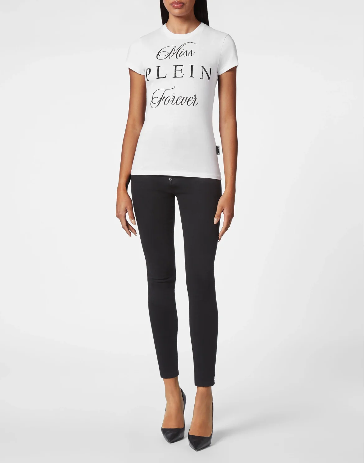 T-shirt Round Neck SS Sexy Pure Fit, цвет: Белый