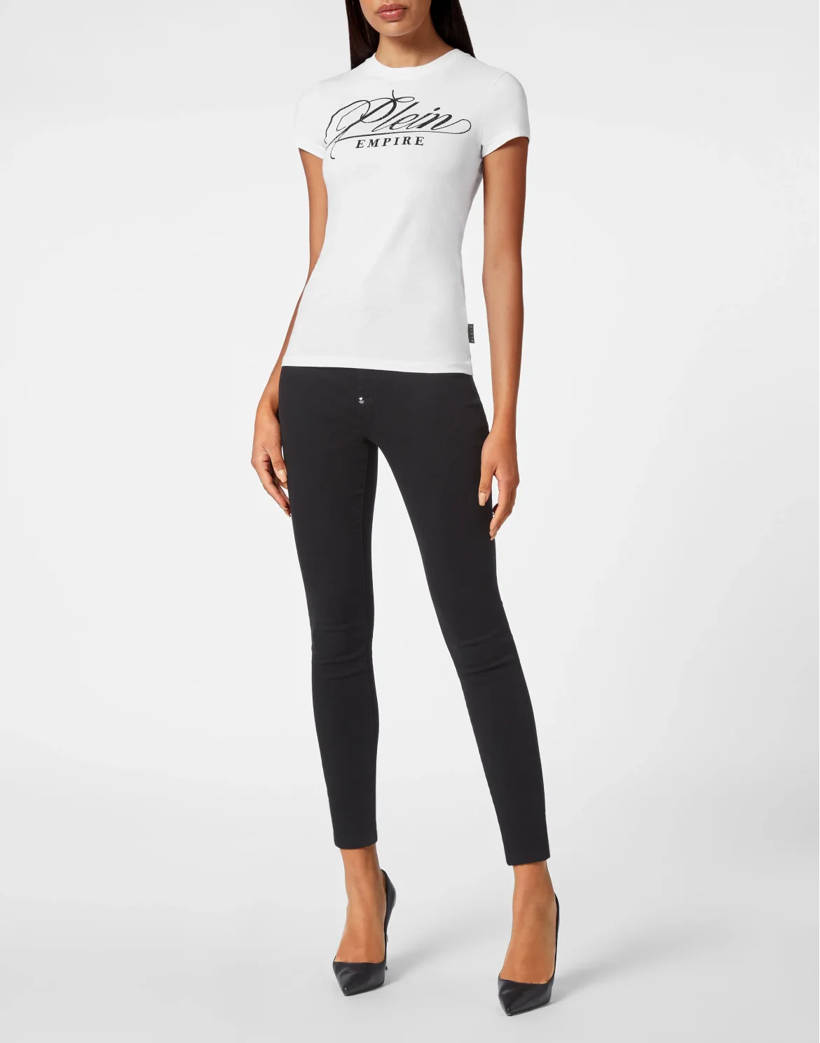 T-shirt Round Neck SS Sexy Pure Fit, цвет: Белый