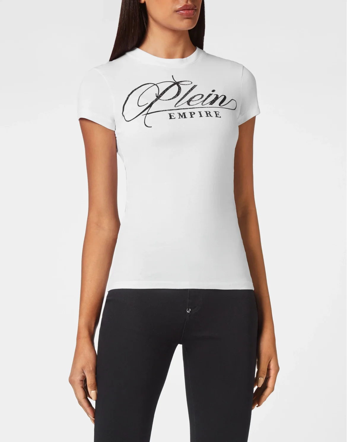 T-shirt Round Neck SS Sexy Pure Fit, цвет: Белый