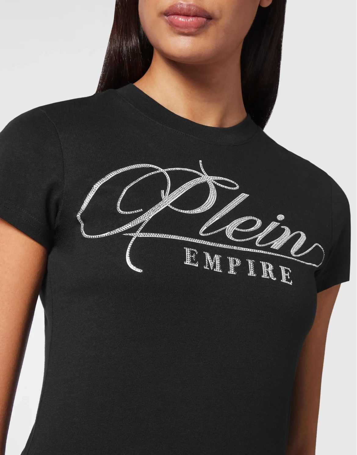 T-shirt Round Neck SS Sexy Pure Fit, цвет: Черный