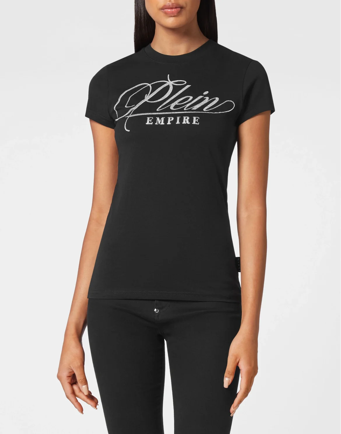T-shirt Round Neck SS Sexy Pure Fit, цвет: Черный