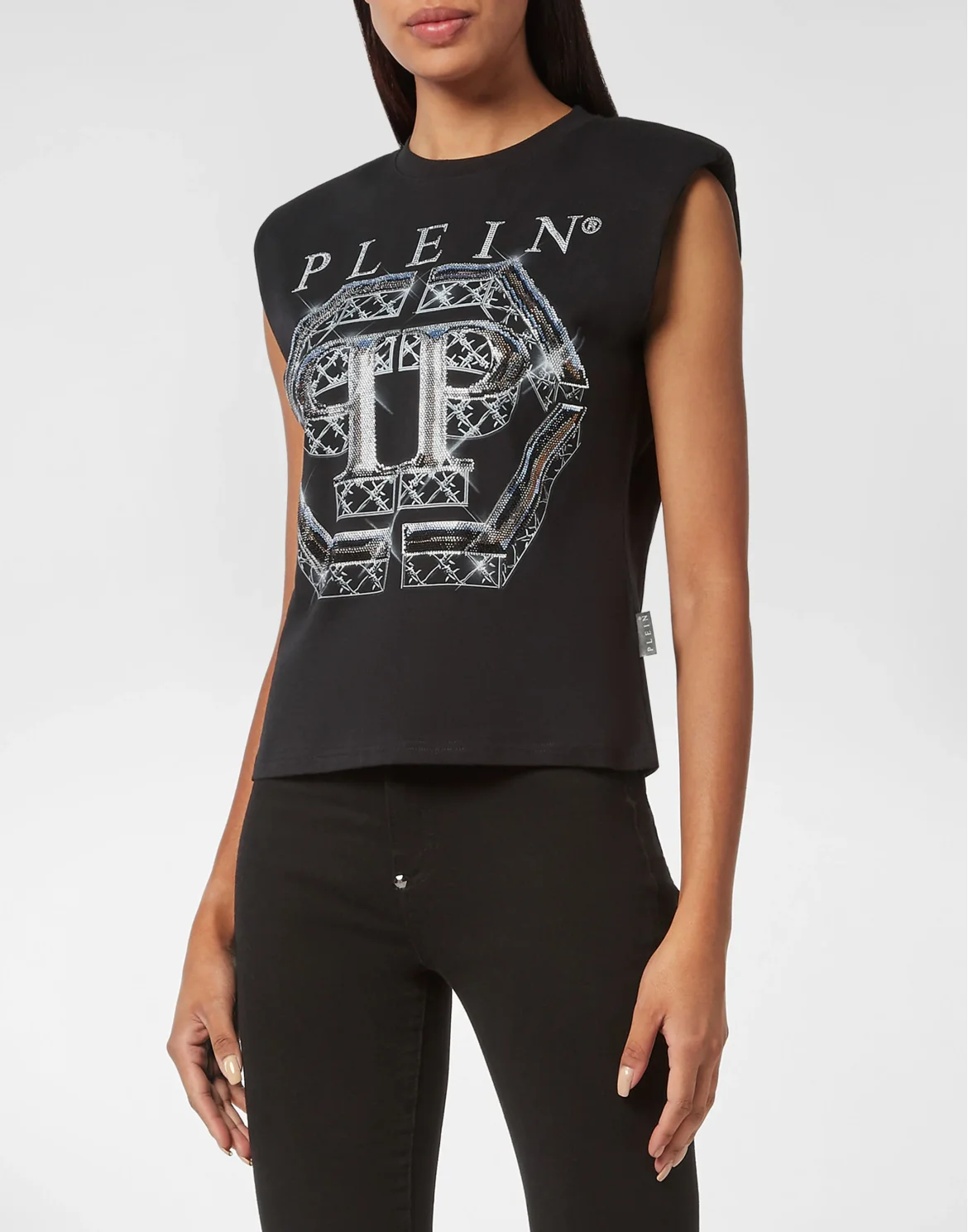 Tank Top Padded Shoulder, цвет: Черный