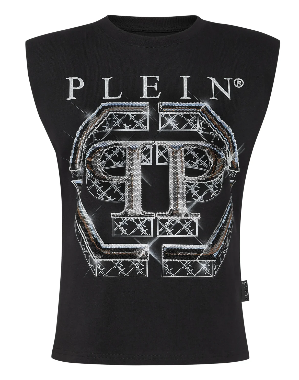 Tank Top Padded Shoulder, цвет: Черный
