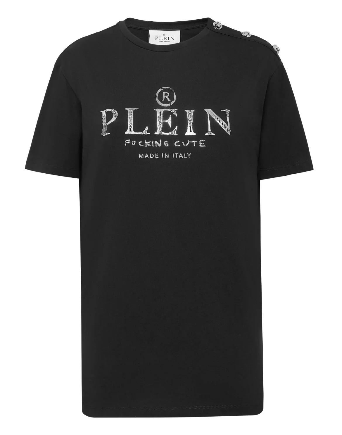 T-shirt Round Neck SS Man Fit, цвет: Черный