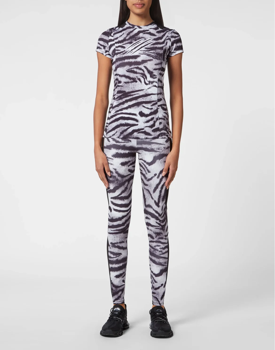 T-shirt Round Neck SS Tiger, цвет: Черный