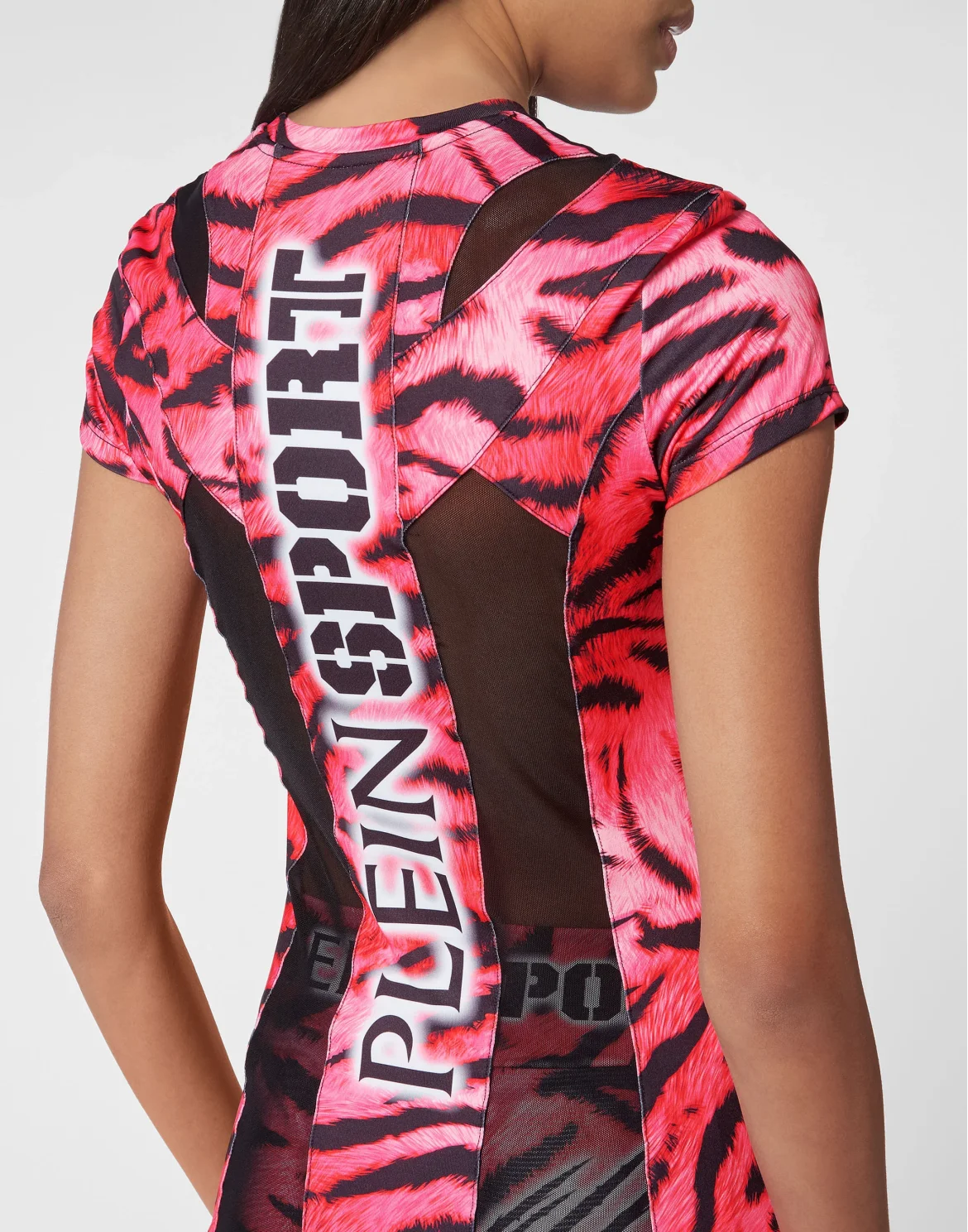 T-shirt Round Neck SS Tiger, цвет: Розовый