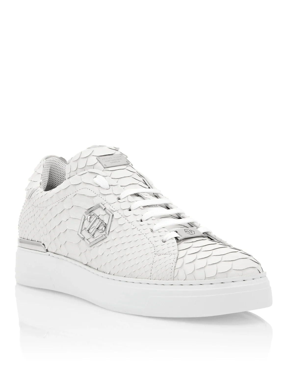 Python Lo-Top Sneakers Luxury, цвет: Белый