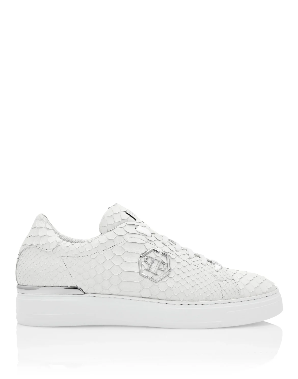 Python Lo-Top Sneakers Luxury, цвет: Белый