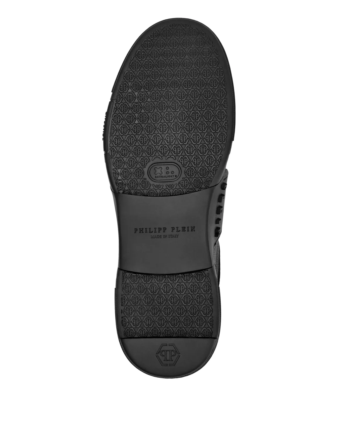 LO-TOP SNEAKERS PHANTOM KICK$ LEATHER Platinum HEXAGON, цвет: Черный