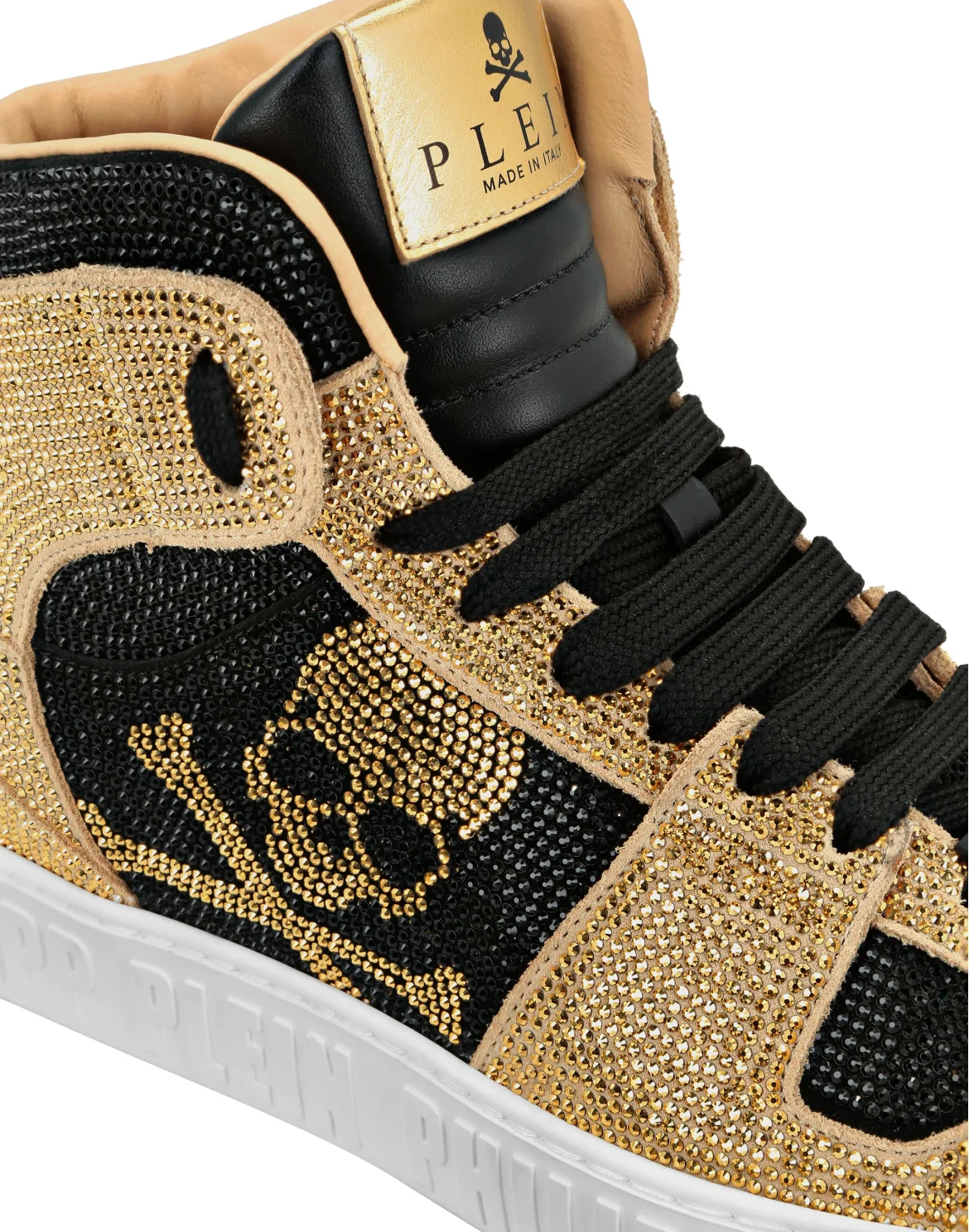 NOTORIOUS  HI-TOP with Crystals, цвет: Черный