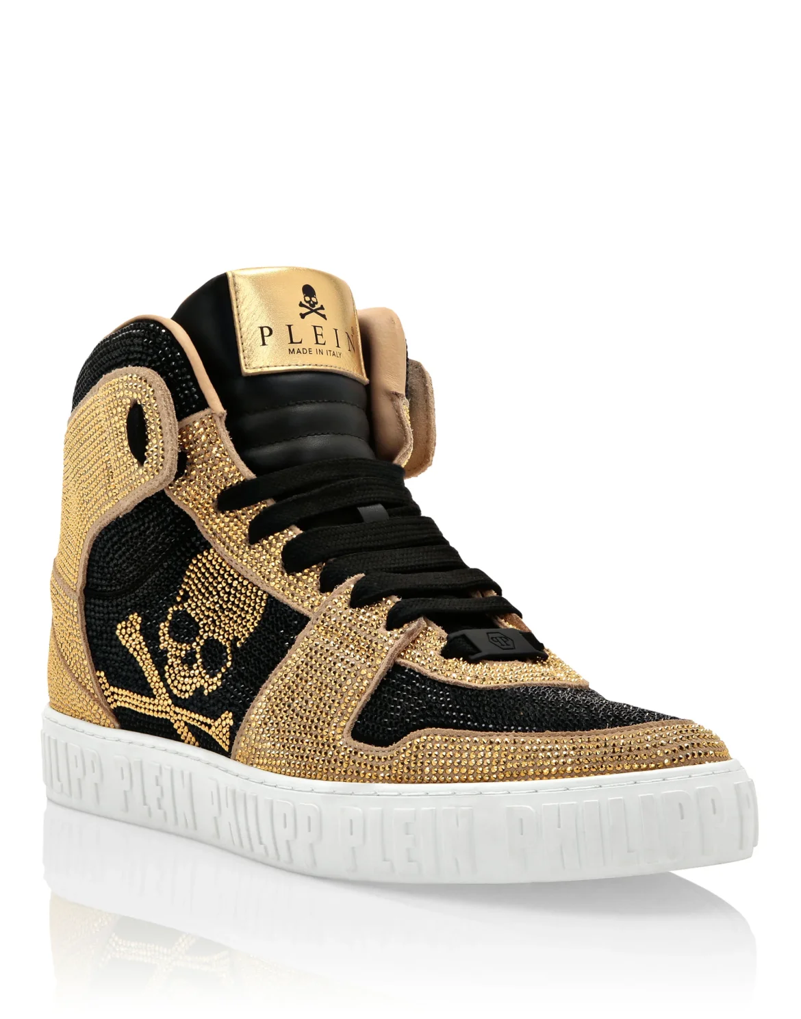 NOTORIOUS  HI-TOP with Crystals, цвет: Черный