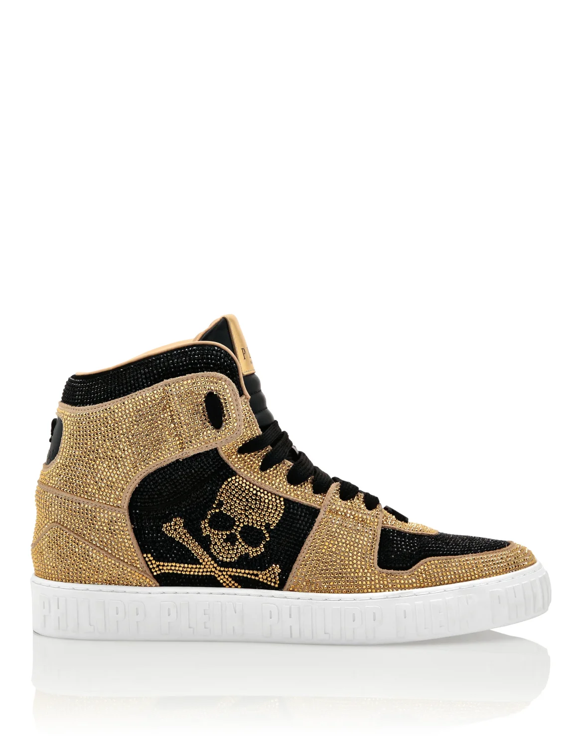 NOTORIOUS  HI-TOP with Crystals, цвет: Черный