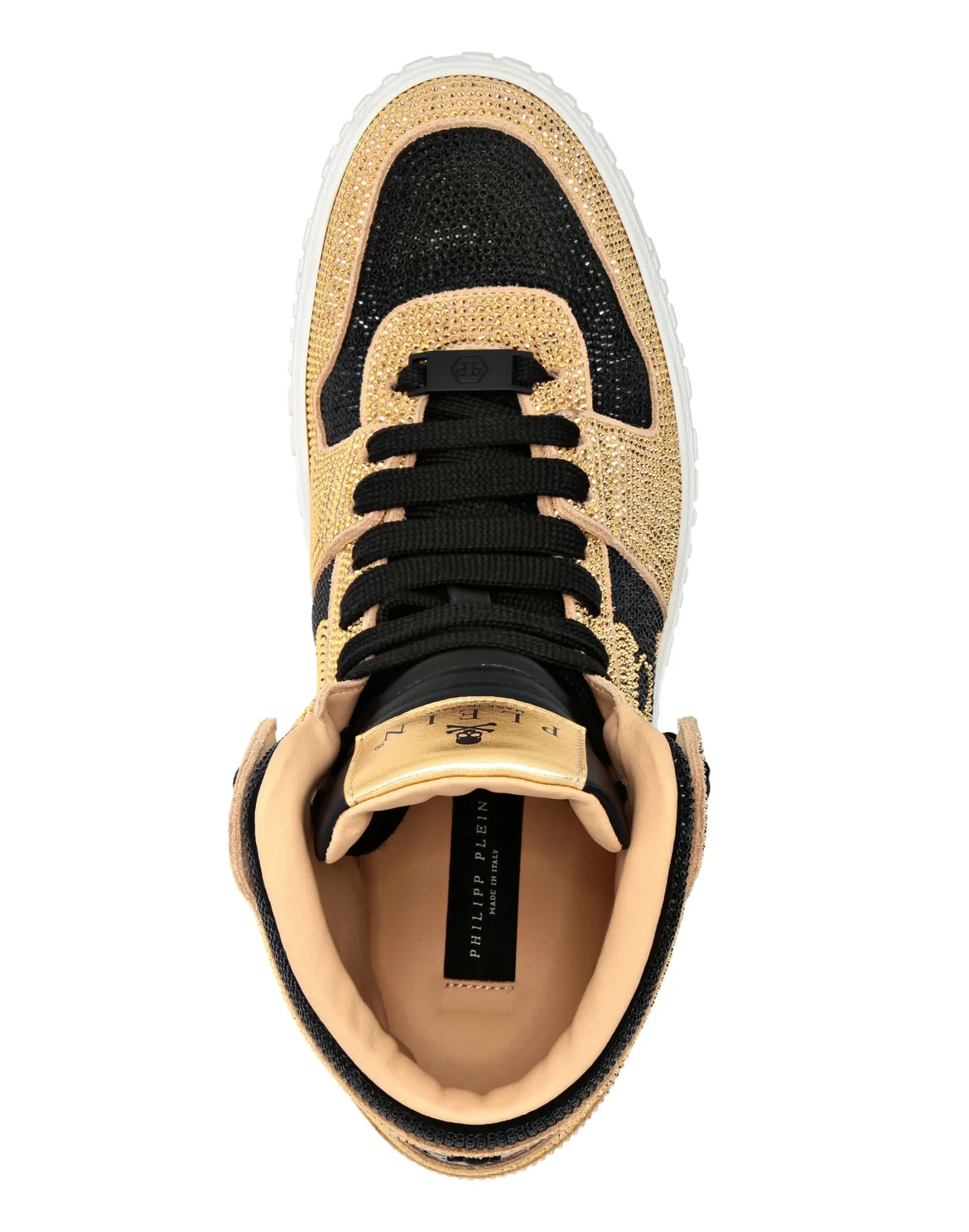 NOTORIOUS  HI-TOP with Crystals, цвет: Черный