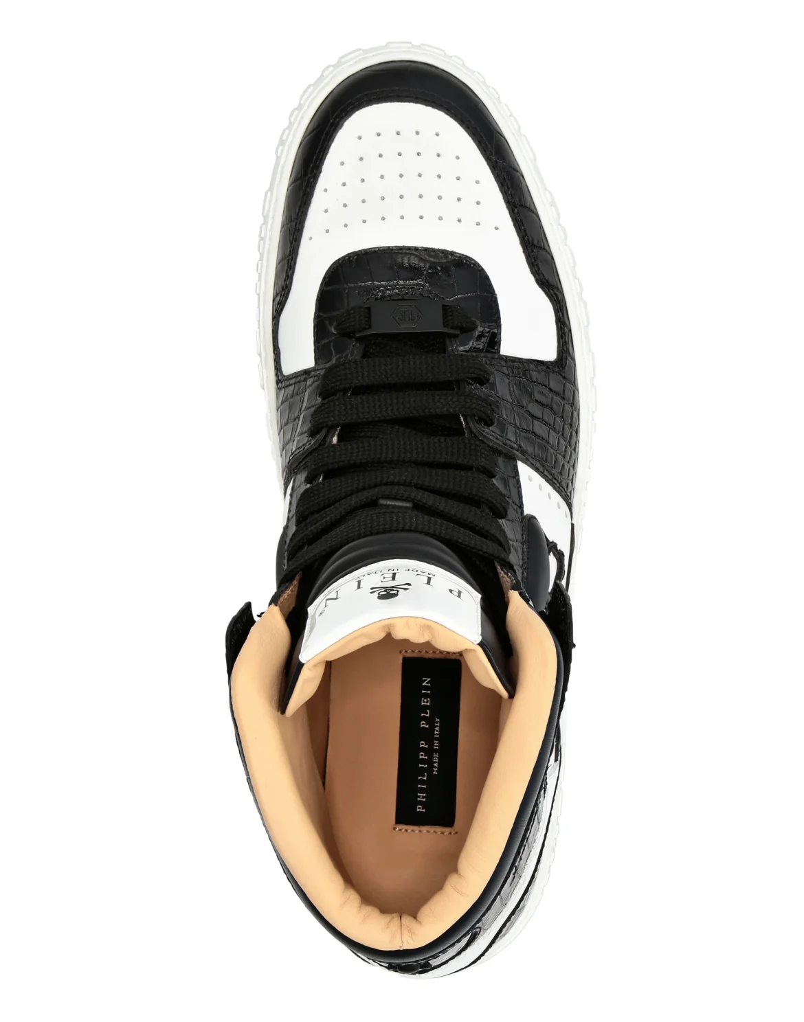 Hi-Top Sneakers Skull, цвет: Черный