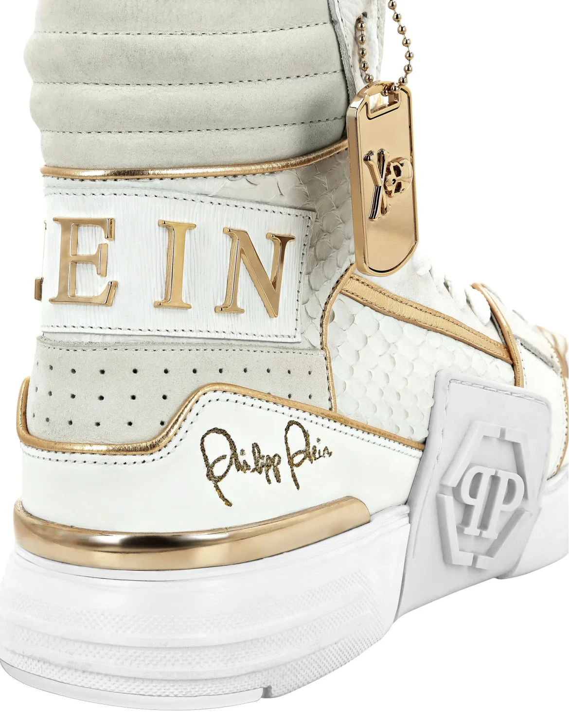 Hi-Top Sneakers Hexagon, цвет: Белый