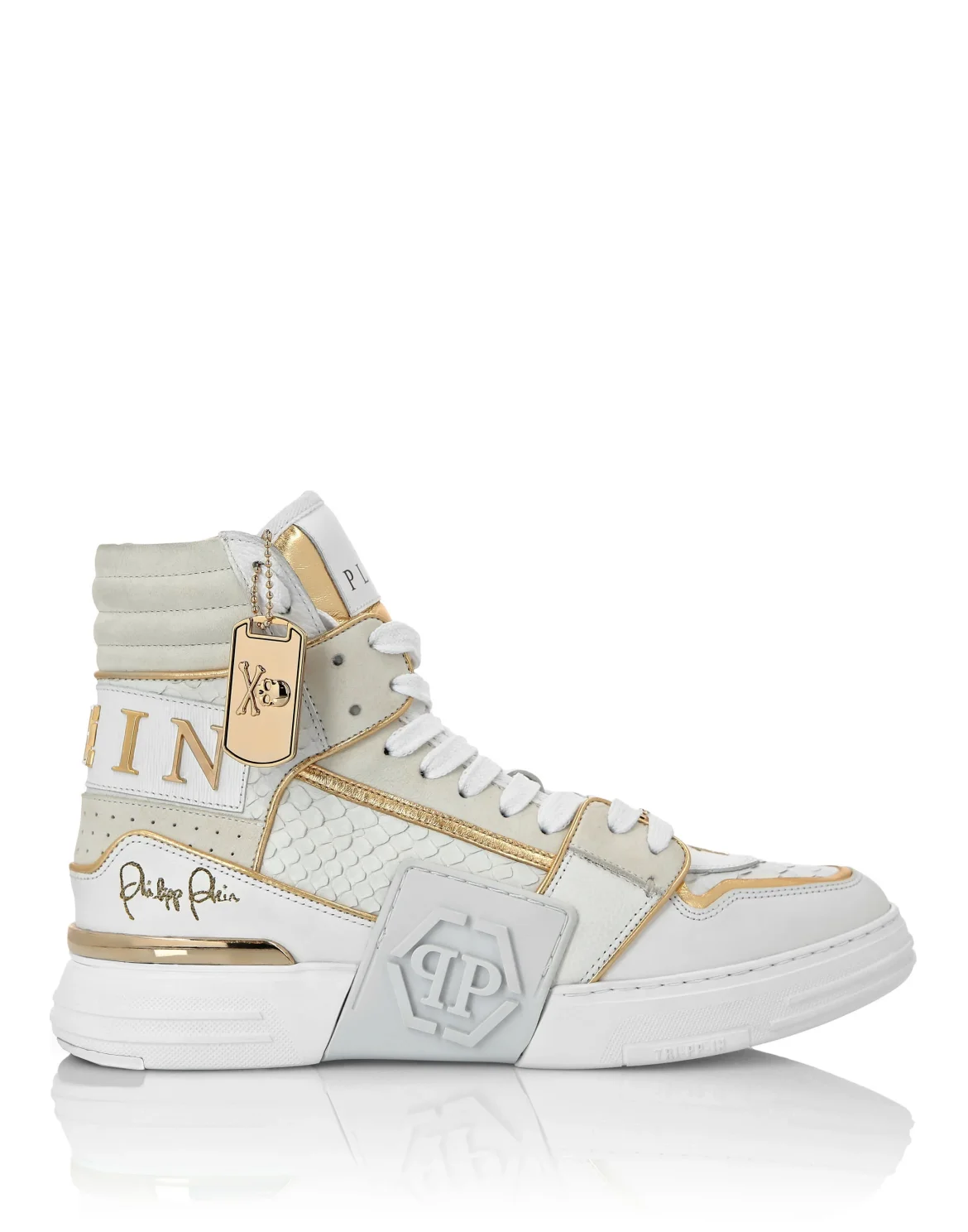 Hi-Top Sneakers Hexagon, цвет: Белый