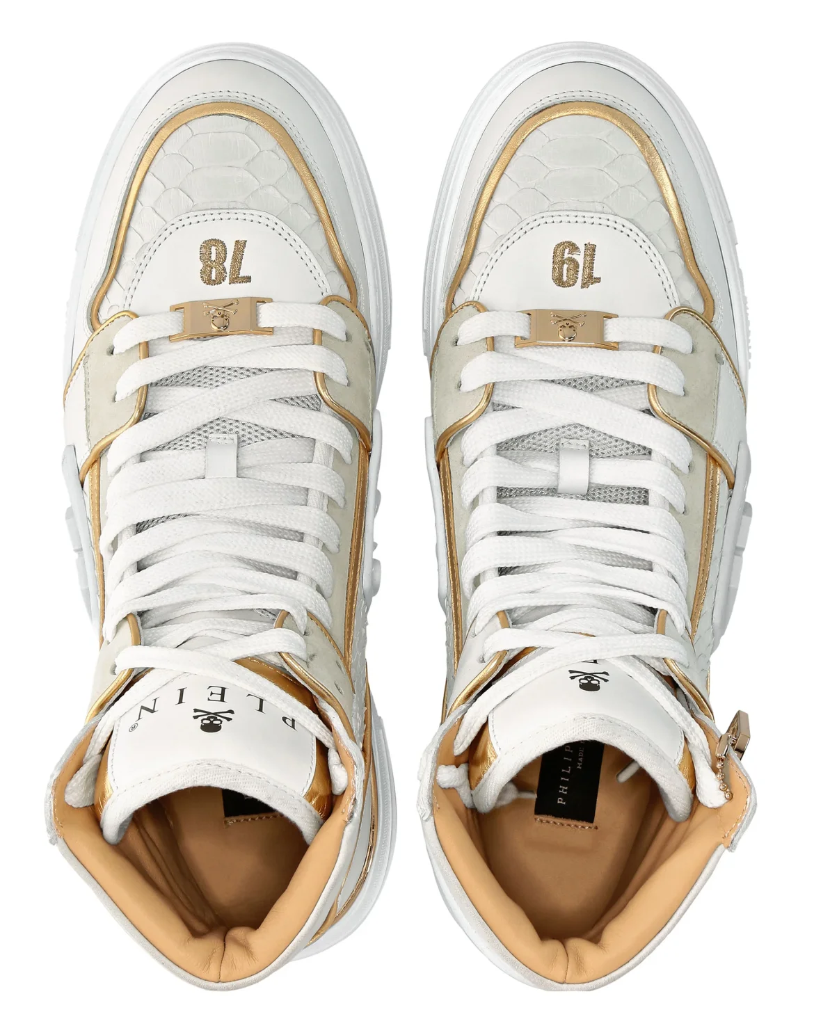 Hi-Top Sneakers Hexagon, цвет: Белый