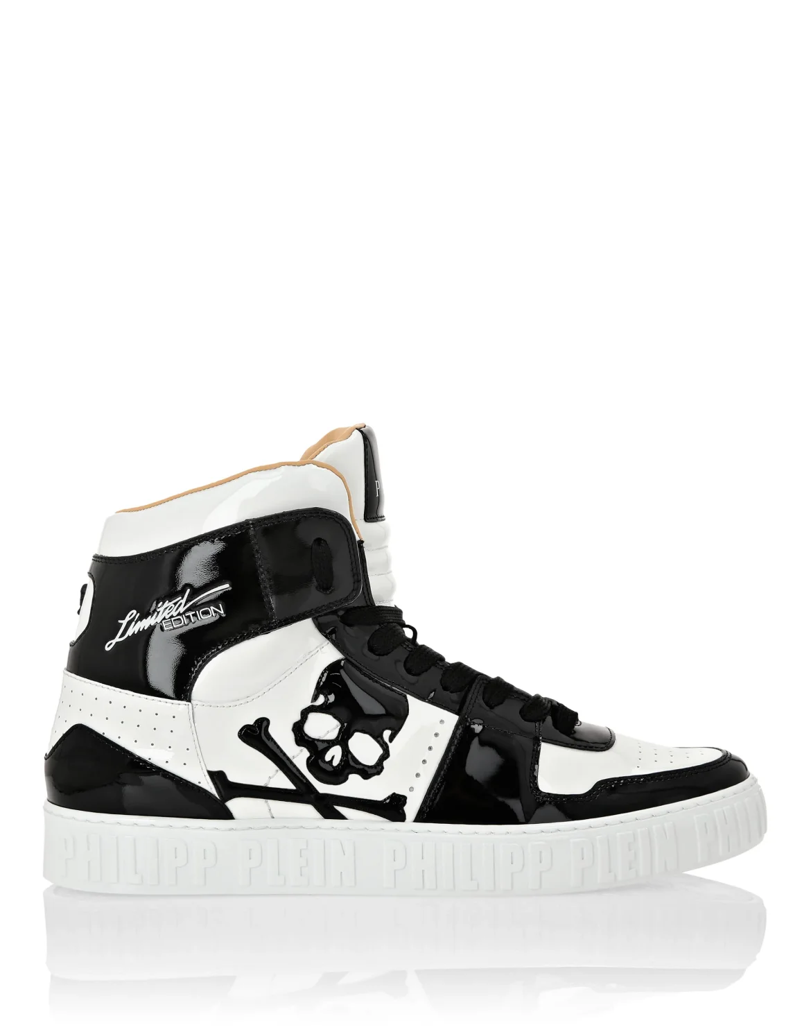 Hi-Top Sneakers Skull, цвет: Белый