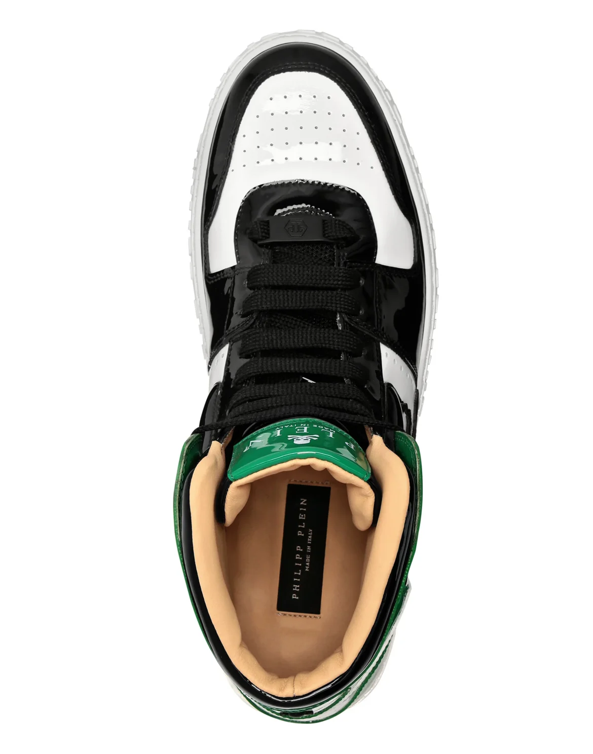 Hi-Top Sneakers Skull, цвет: Зеленый