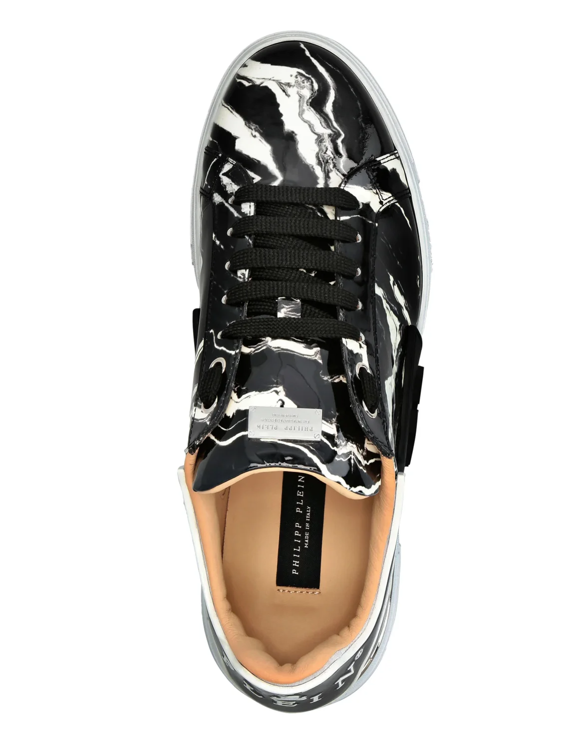 Lo-Top Sneakers Marble, цвет: Черный