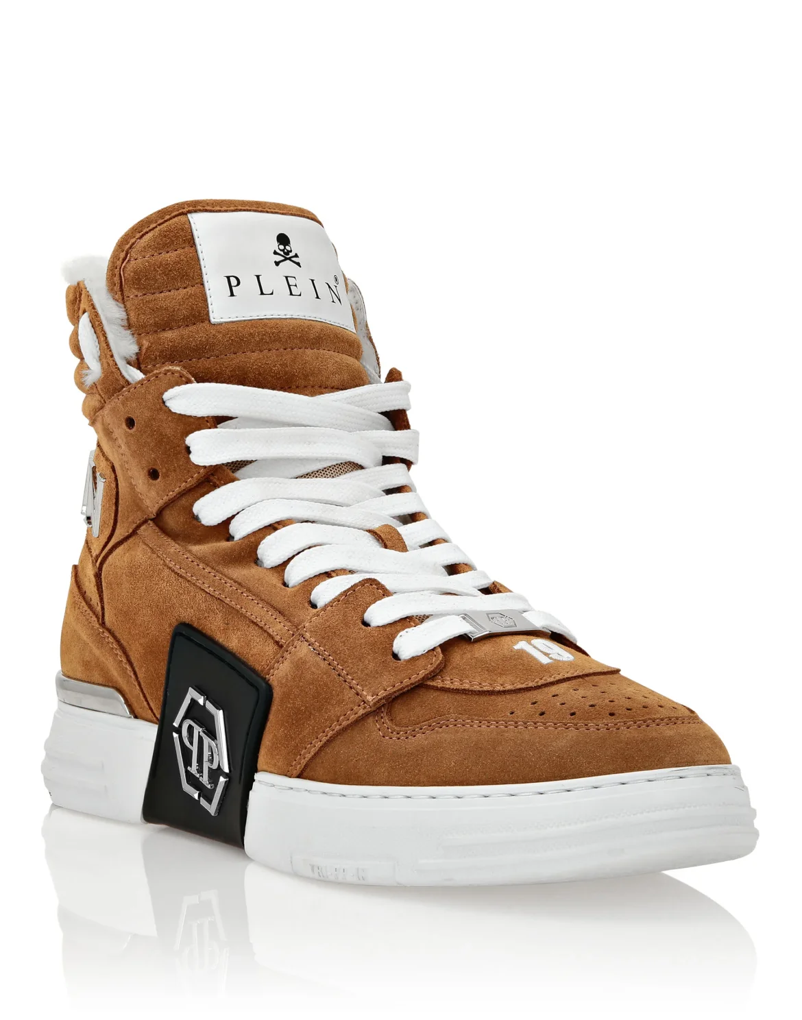 Hi-Top Sneakers Hexagon, цвет: Бежевый
