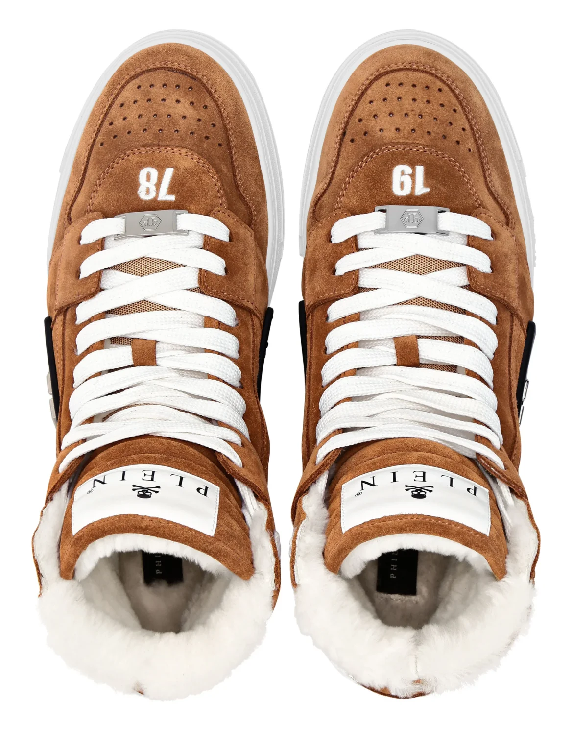 Hi-Top Sneakers Hexagon, цвет: Бежевый