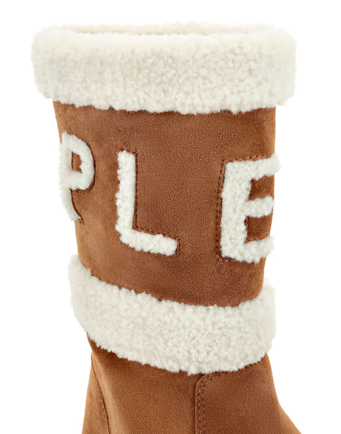 Mid-Flat Boots Skull&Bones, цвет: Бежевый