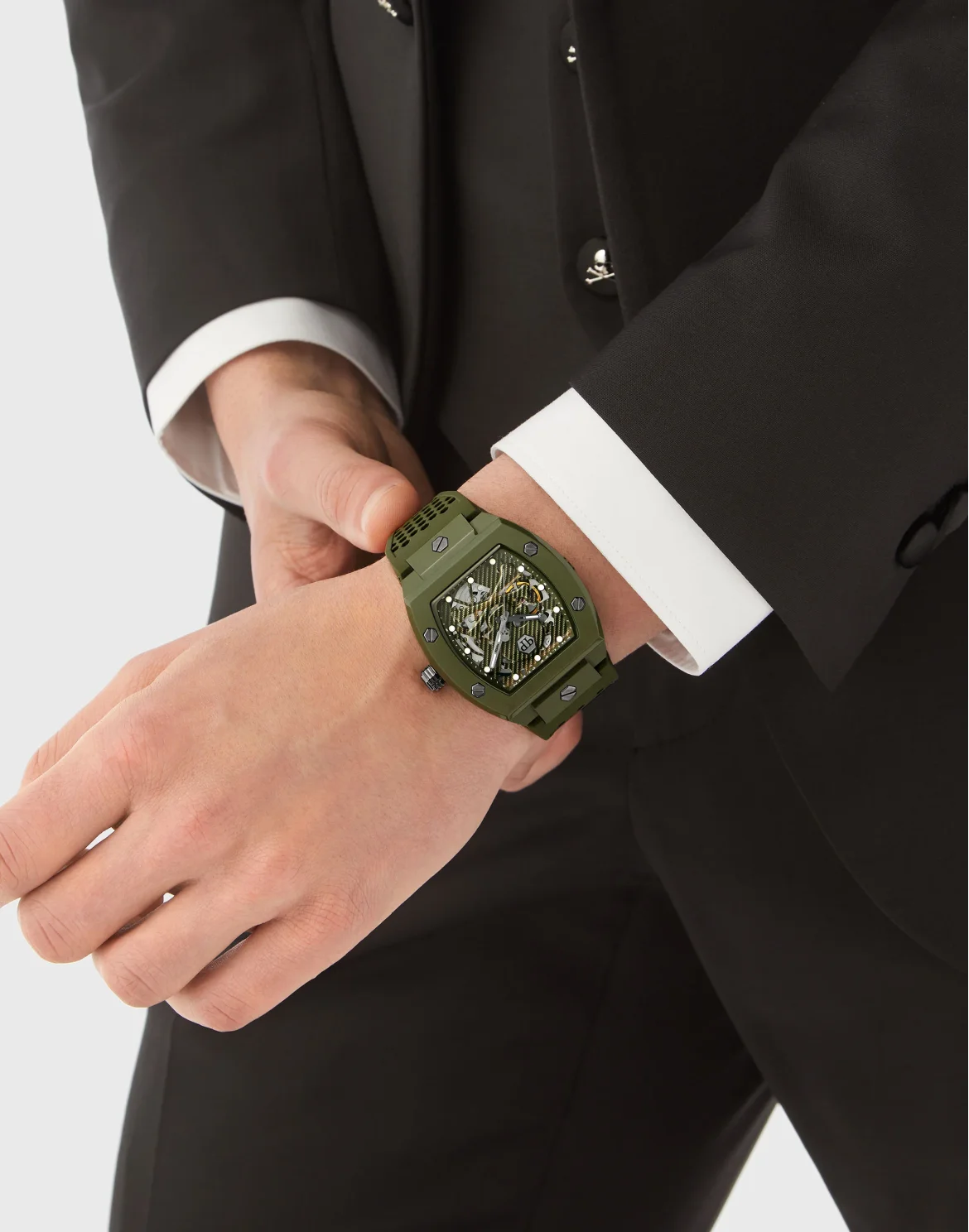 THE $KELETON ECOCERAMIC  WATCH, цвет: Голубой