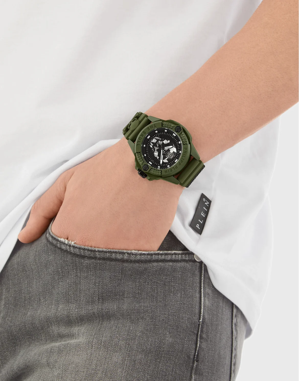 THE $KULL ECOCERAMIC WATCH, цвет: Голубой