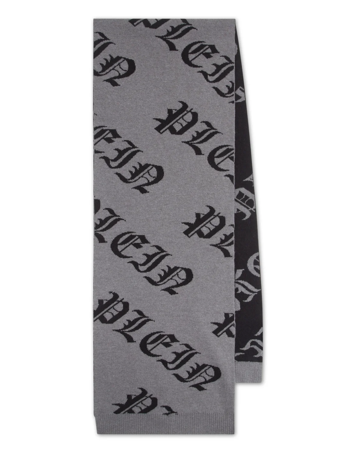 Wool Scarf Gothic Plein, цвет: Серый