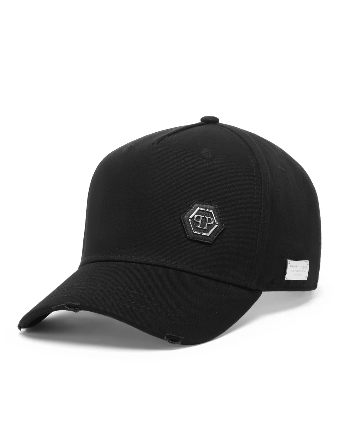 Canvas Baseball Cap Gothic Plein, цвет: Черный