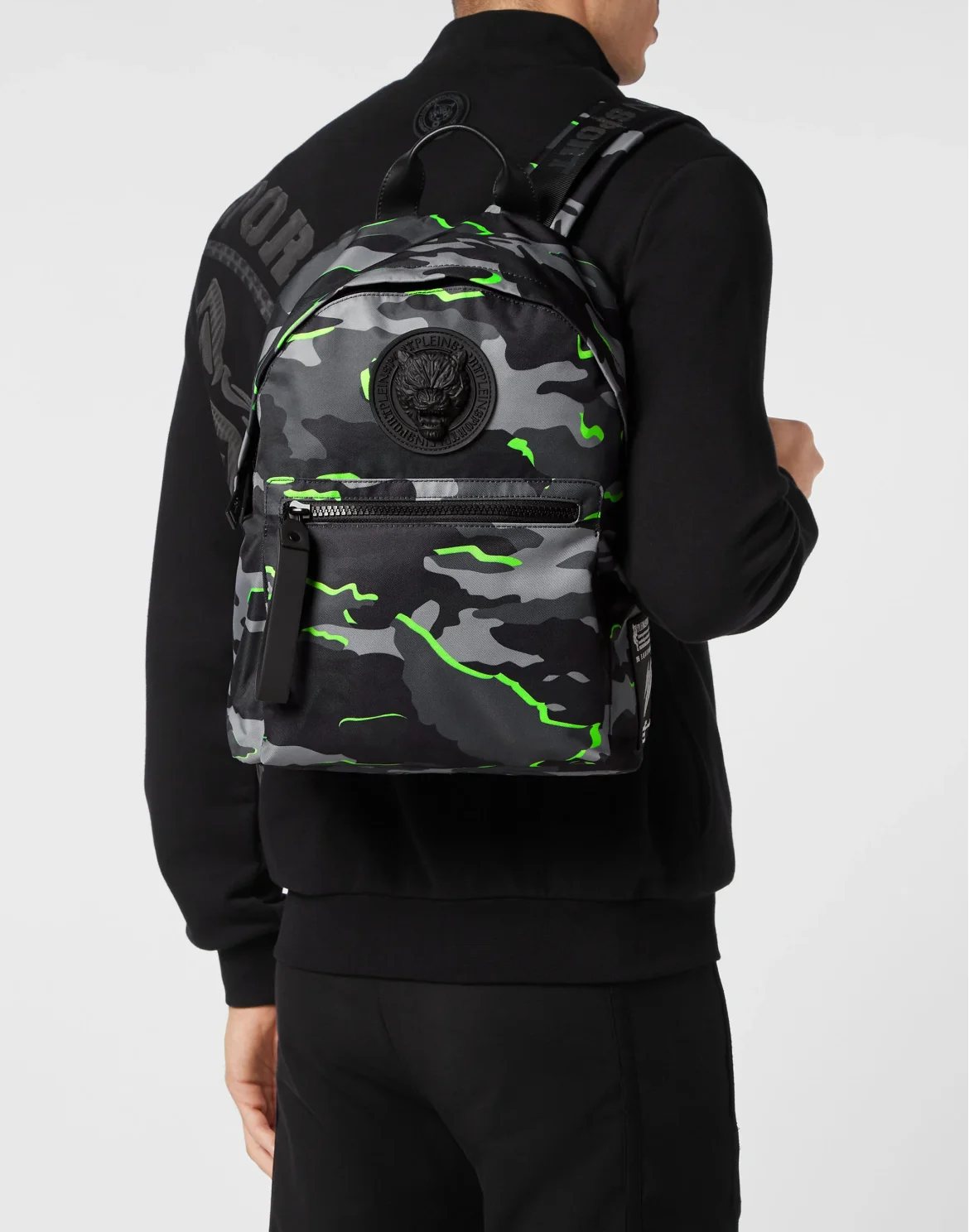 BACKPACK BOSTON NYLON, цвет: Серый
