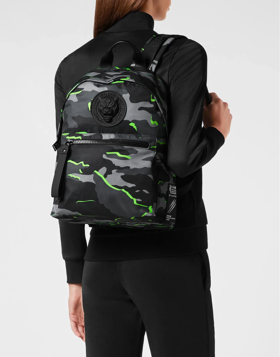 BACKPACK BOSTON NYLON, цвет: Серый