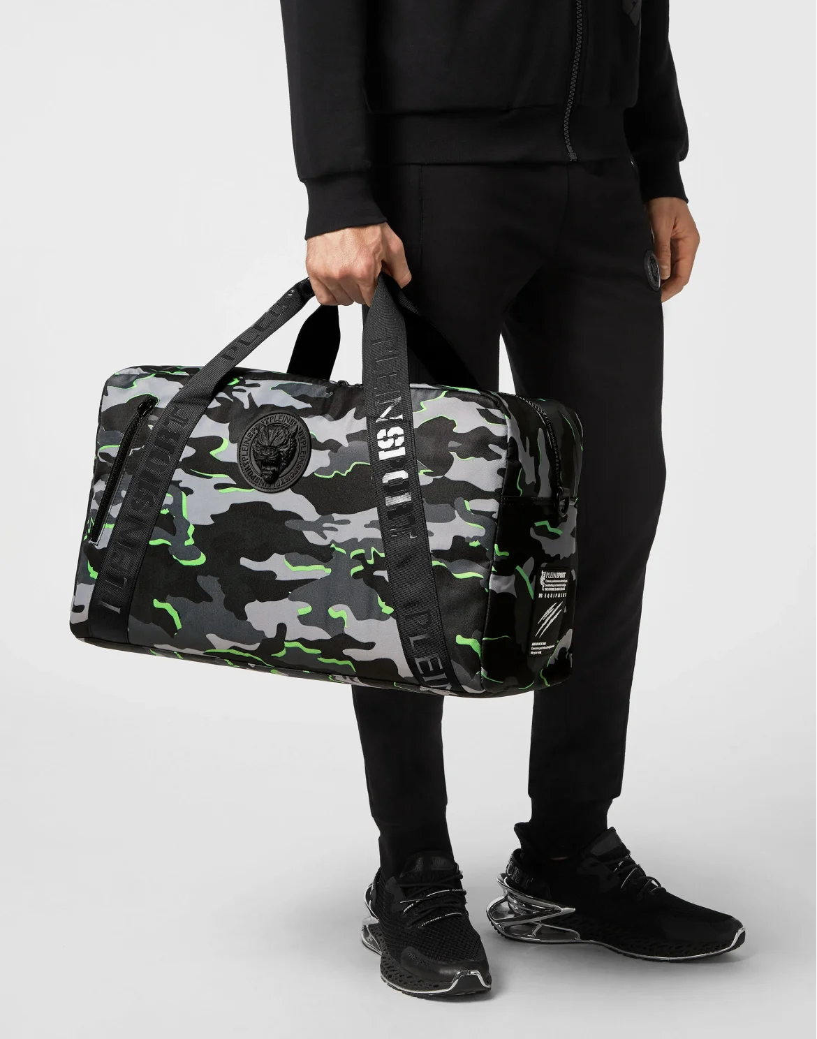 DUFFLE BOSTON NYLON, цвет: Серый
